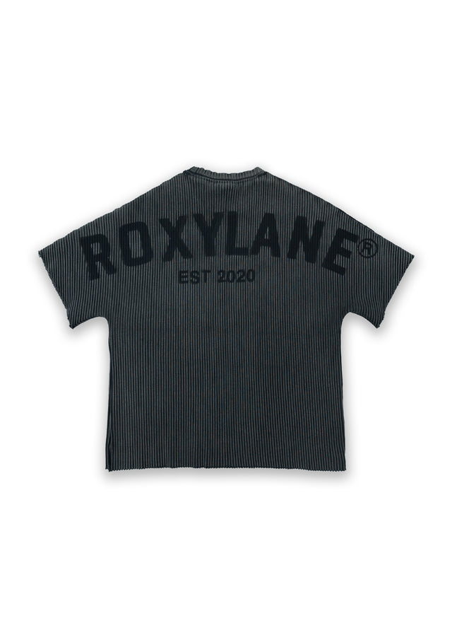 RX ESSENCE RIBBED JERSEY (SLATE COAL)
