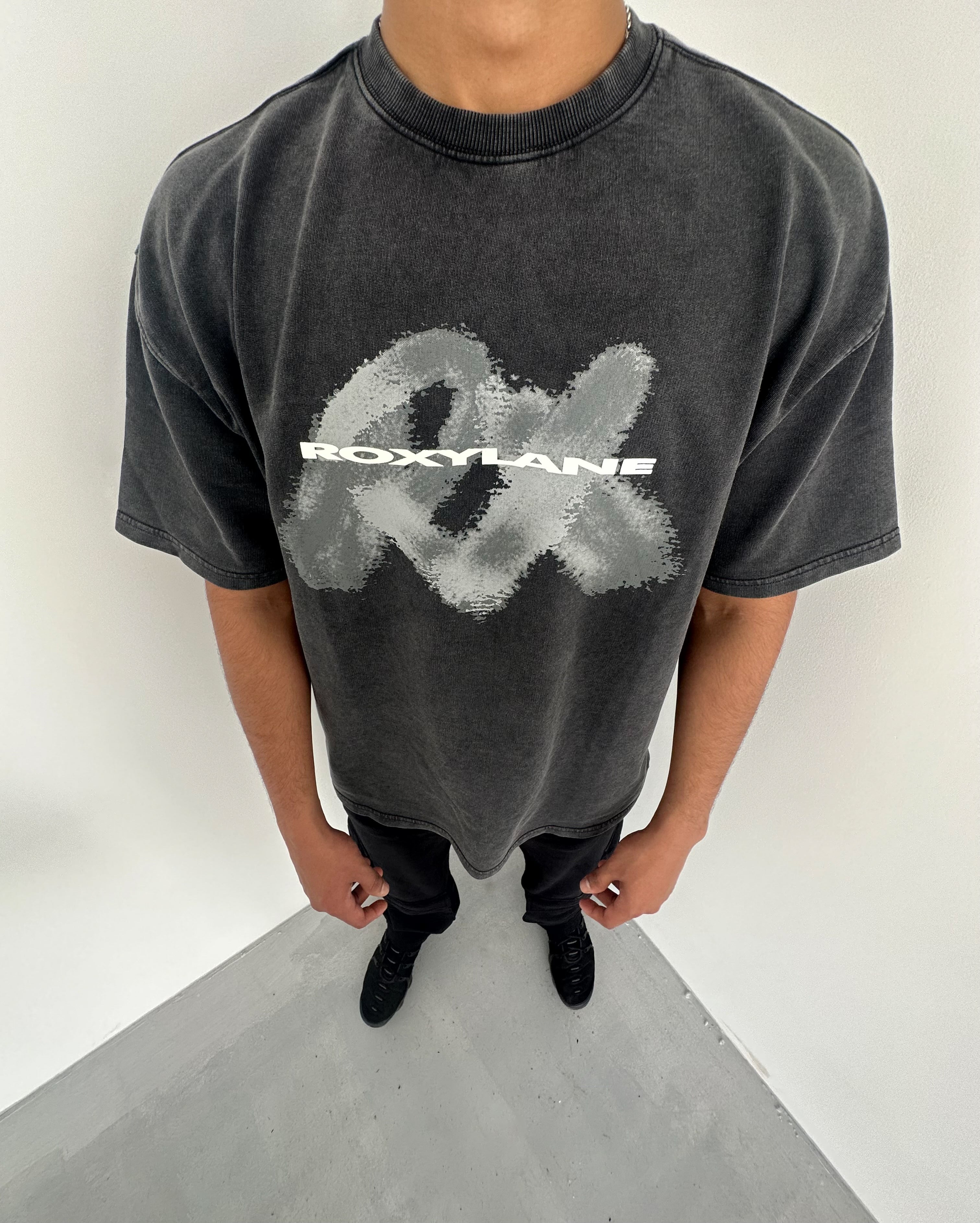 Buy The Stone® Oversized T-shirt in Washed Black colorway – ROXYLANE