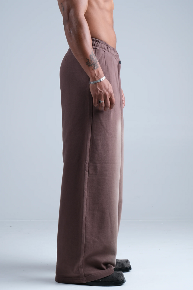 RX PLEATED SWEATPANT - EXPRESSO