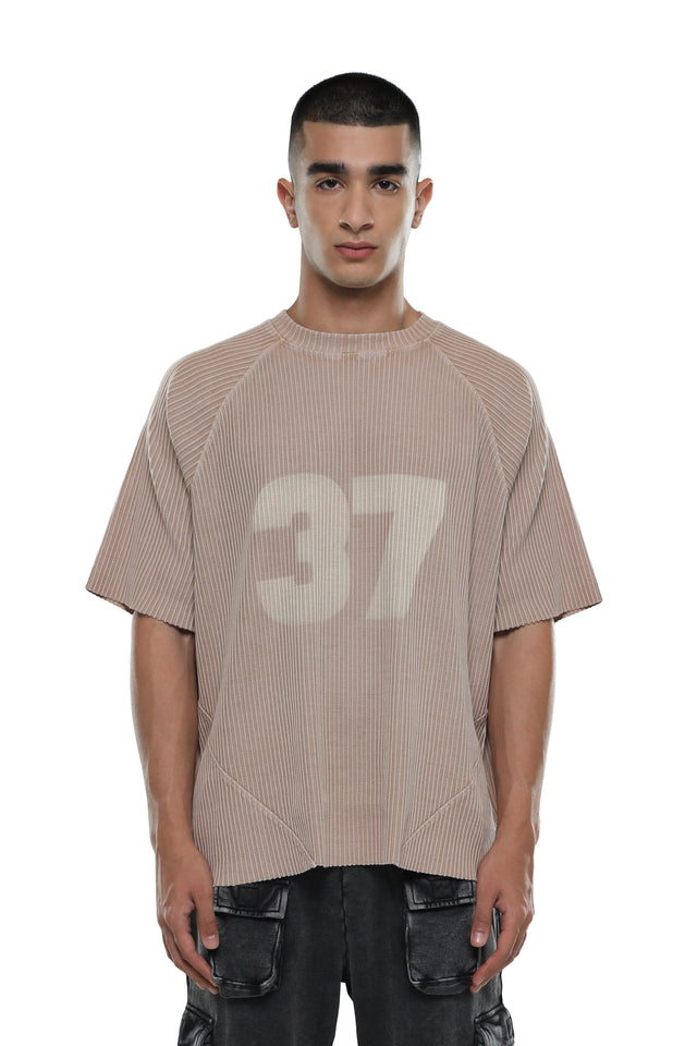 RX SAND RIBBED JERSEY