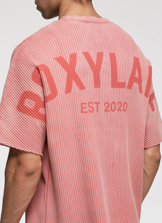 RX ESSENCE RIBBED JERSEY (ACID PEACH)