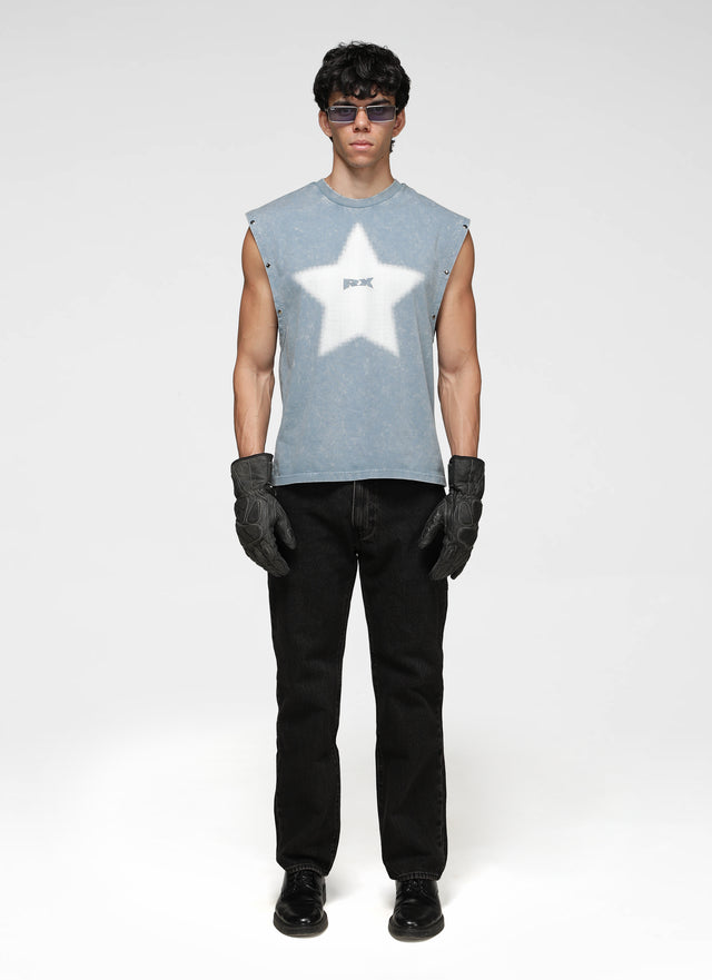 RX STARDUST TANKTOP (ICE BLUE)