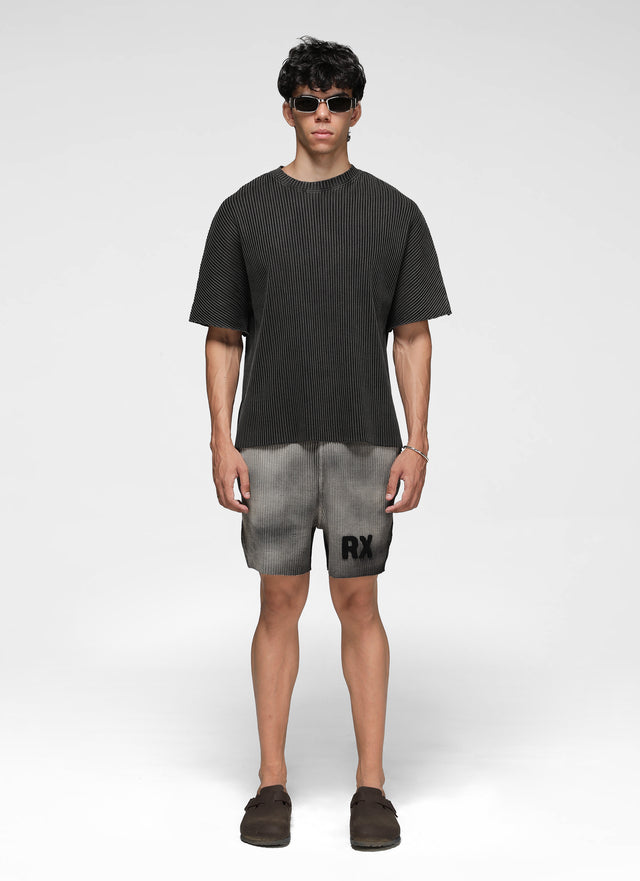 RX ESSENCE RIBBED JERSEY (SLATE COAL)