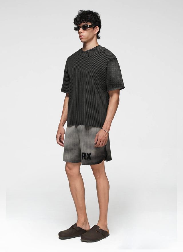 RX ESSENCE RIBBED JERSEY (SLATE COAL)