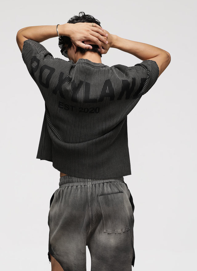 RX ESSENCE RIBBED JERSEY (SLATE COAL)