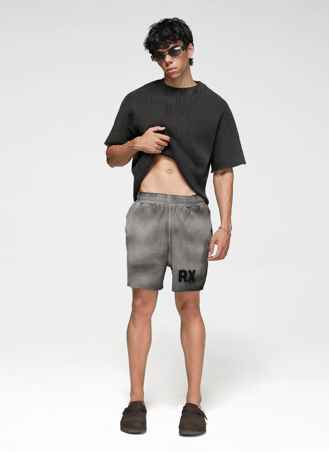 RX ESSENCE RIBBED JERSEY (SLATE COAL)