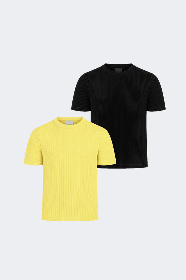 THE SLIM RIB TEE DUO 3