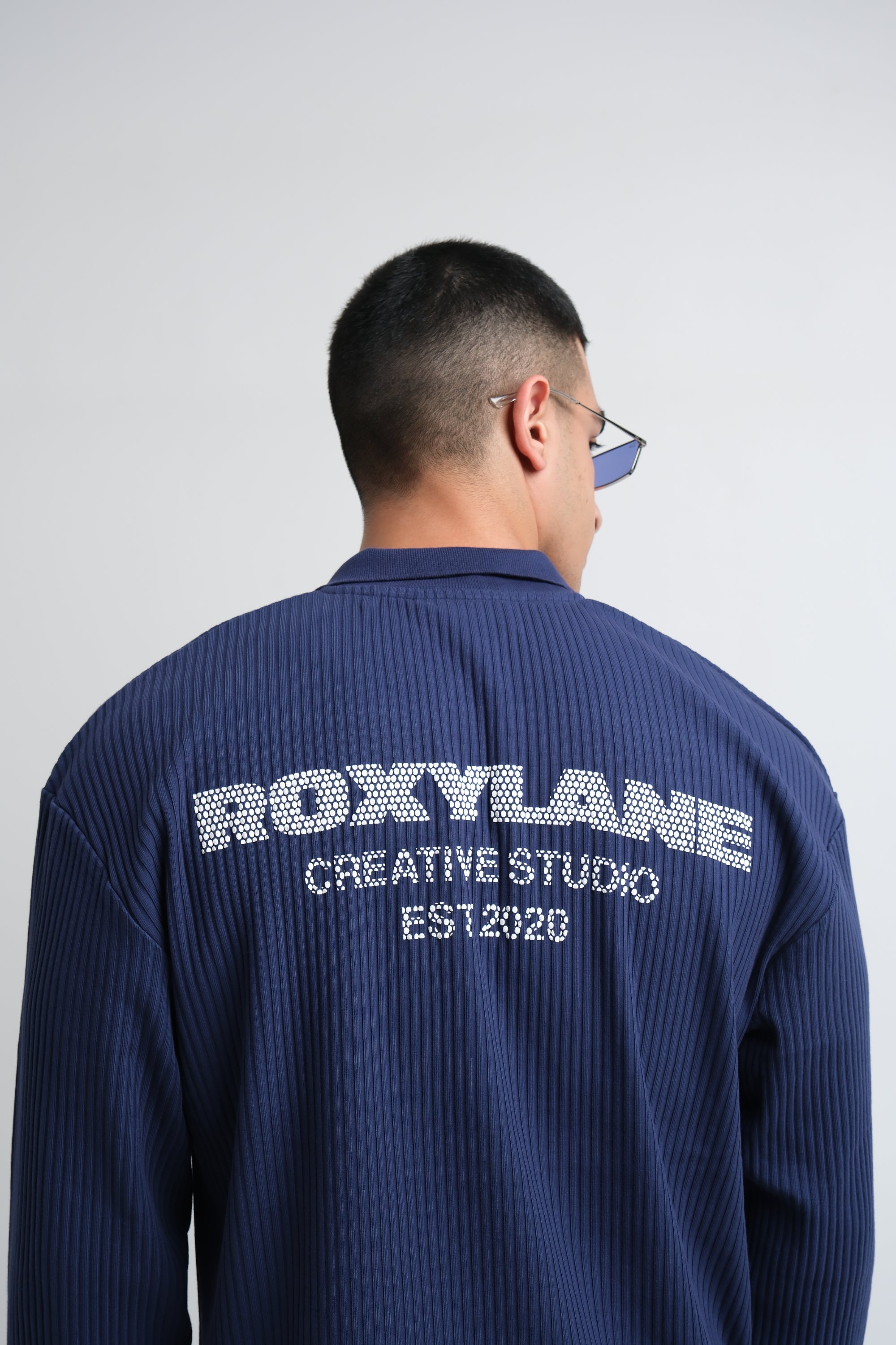 RX RIBBED POLO-NAVY – ROXYLANE