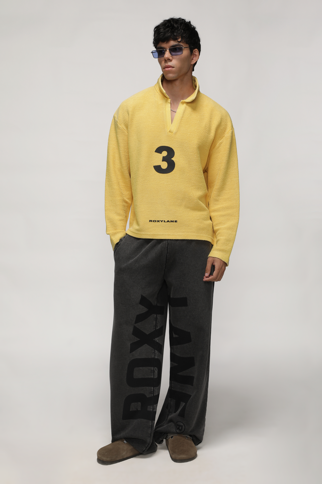 RX SOL KNIT POLO - YELLOW