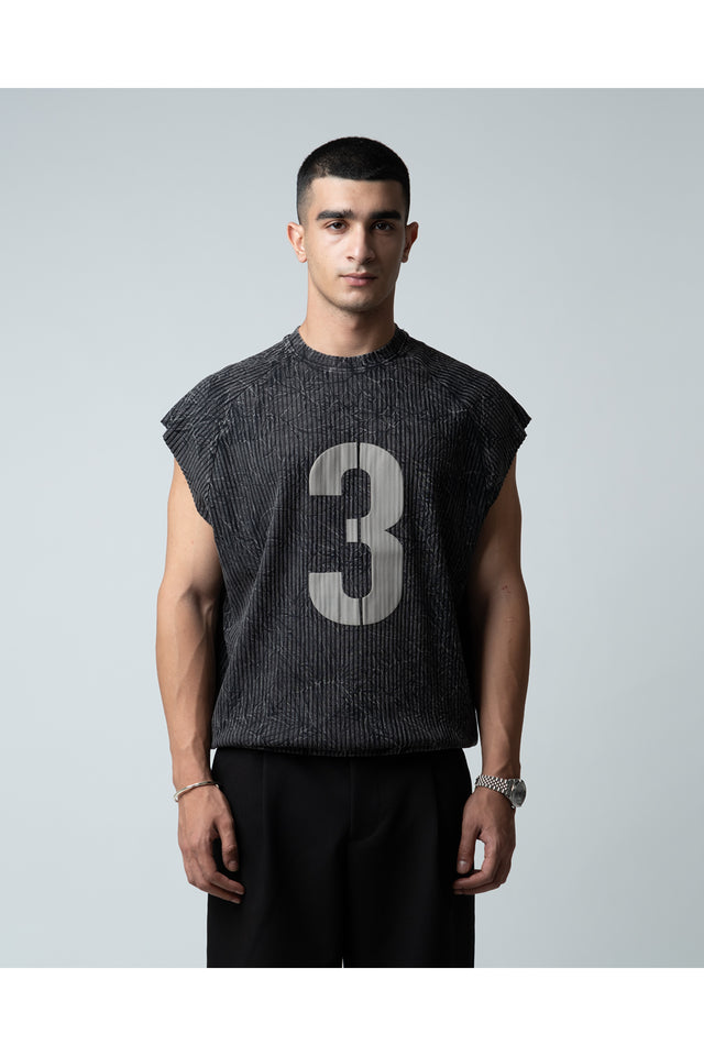 RX OVERSIZED TANK TOP -NOIR