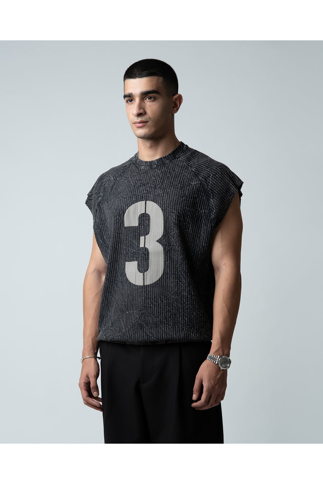 RX OVERSIZED TANK TOP -NOIR